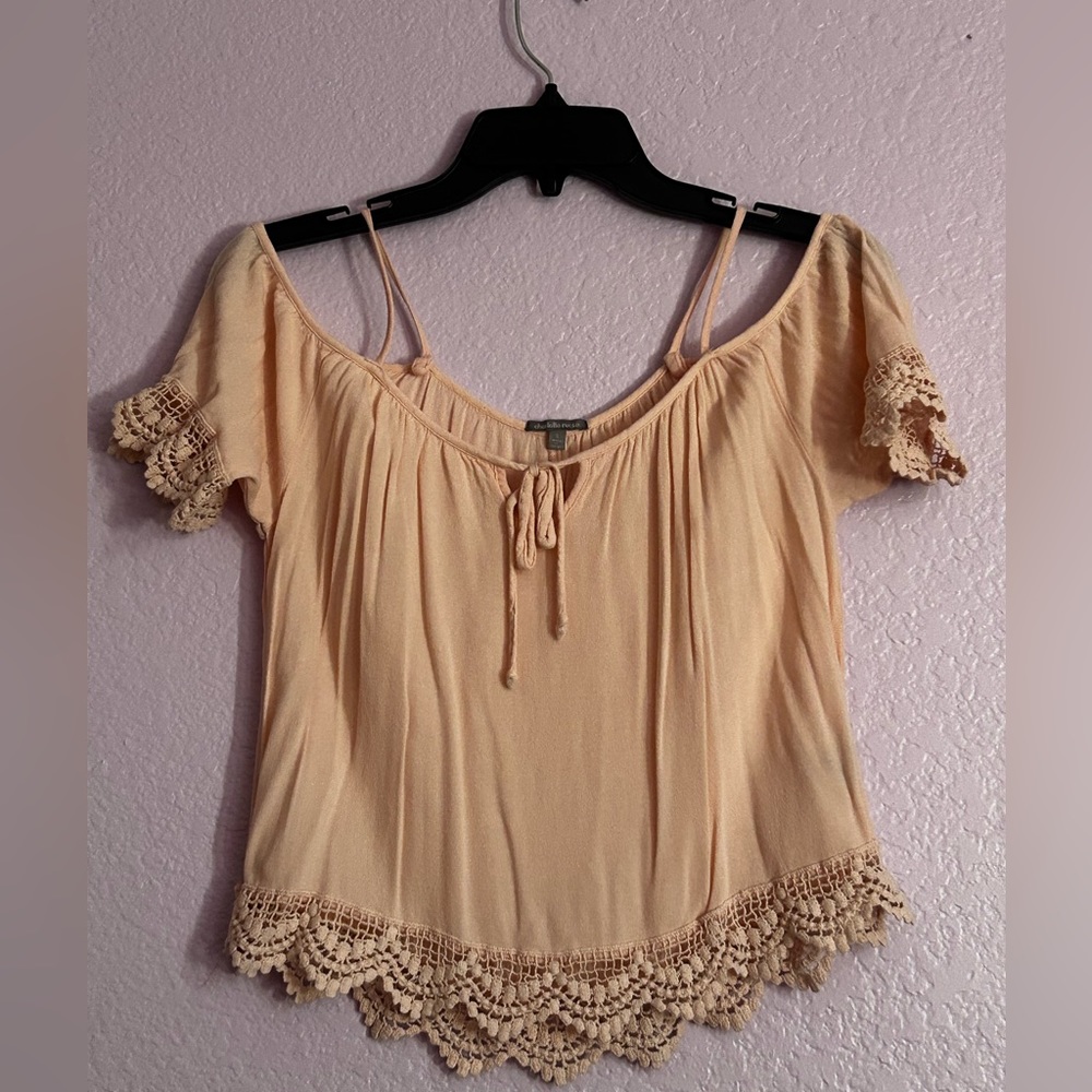 Blush Charlotte Russe Blouse